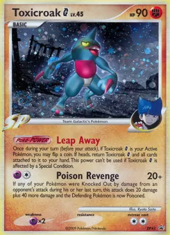 Toxicroak G, DP Black Star Promos Nº DP41 Holo