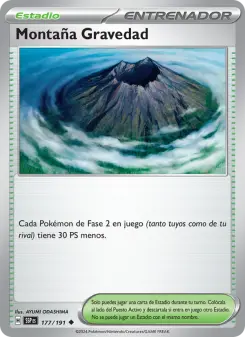 Montaña Gravedad, Chispas Fulgurantes Nº 177 Normal