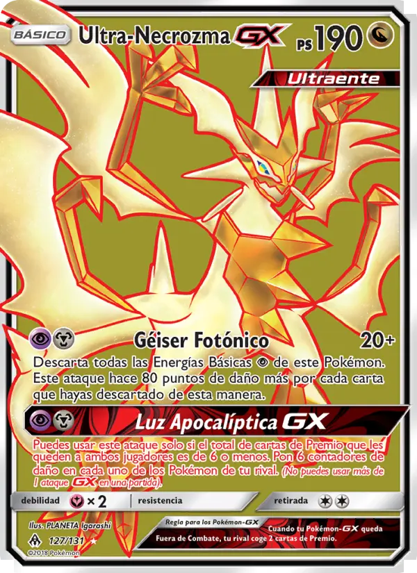 Ultra-Necrozma GX, Luz Prohibida No. 127