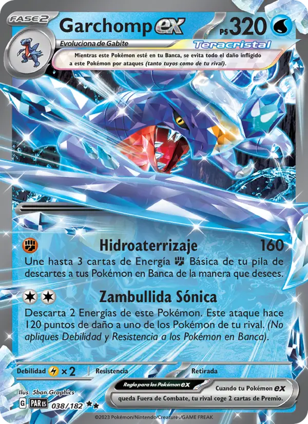 Garchomp ex, Brecha Paradójica No. 038