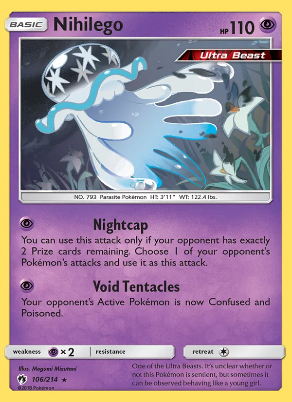 Nihilego, Lost Thunder Nº 106