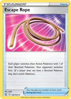 Escape Rope, Battle Styles Nº 125 Normal