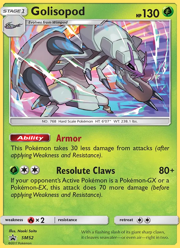 Golisopod, SM Black Star Promos No. SM52