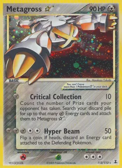 Metagross Star, Delta Species Nº 113 Holo