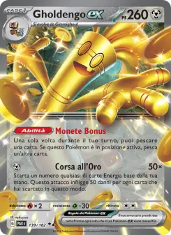 Gholdengo-ex, Paradosso Temporale Nº 139 Holo