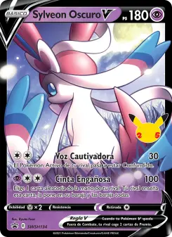 Sylveon Oscuro V, Cartas de promoción ESES Nº SWSH134 Holo