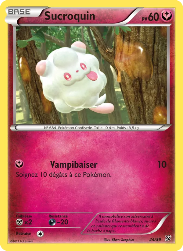 Sucroquin, Bienvenue à Kalos Nº 24