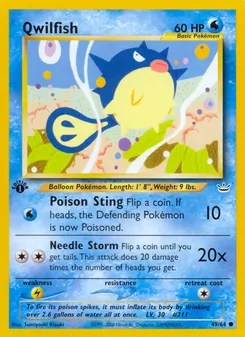 Qwilfish, Neo Revelation No. 49 Normal