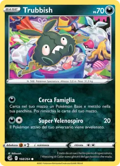 Trubbish, Colpo Fusione Nº 168 Normal
