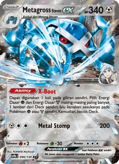 Metagross <Steven> ex, Ikatan Takdir Nº 096 Normal