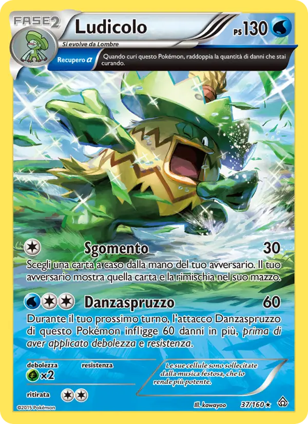 Ludicolo, Scontro Primordiale No. 37