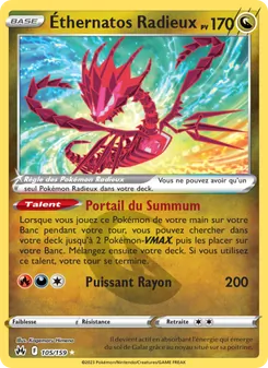 Éthernatos Radieux, Zénith Suprême No. 105 Holo