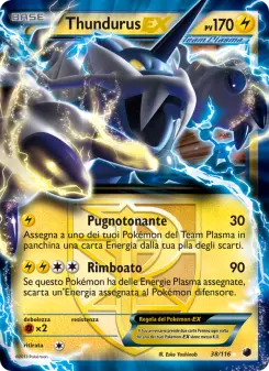 Thundurus-EX, Glaciazione Plasma No. 38 Normal