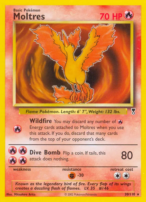 Moltres, Legendary Collection Nº 30
