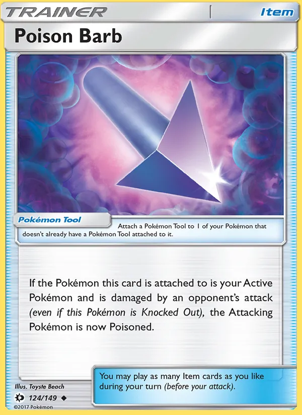 Poison Barb, Sun & Moon Nº 124