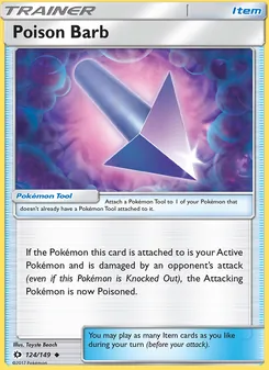 Poison Barb, Sun & Moon Nº 124 Normal