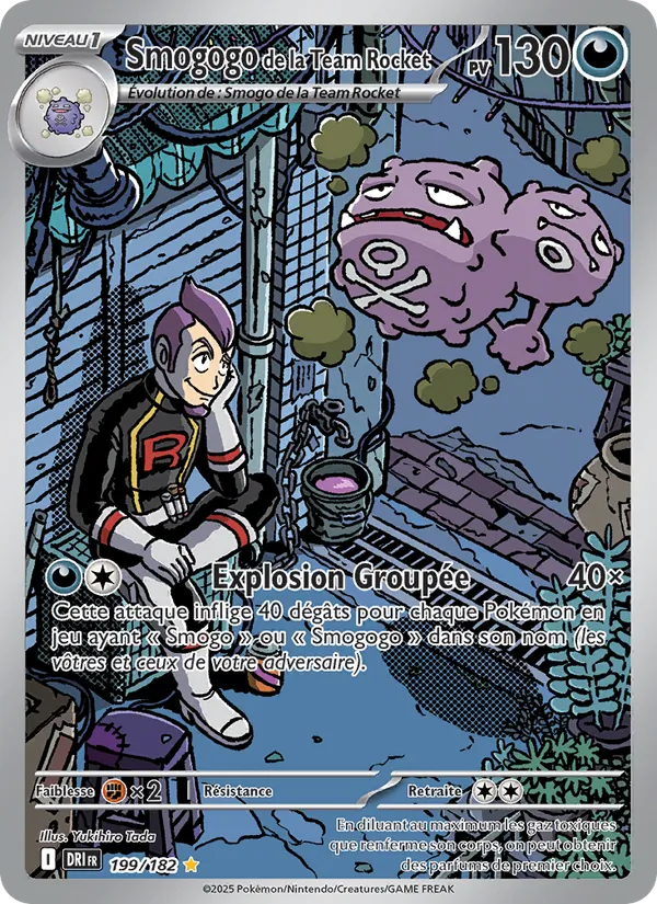 Smogogo de la Team Rocket, Rivalités Destinées Nº 199