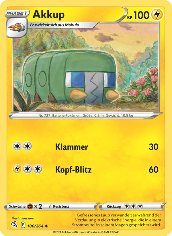 Akkup, Fusions Angriff Nº 100