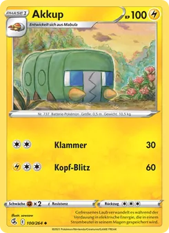 Akkup, Fusions Angriff No. 100 Normal