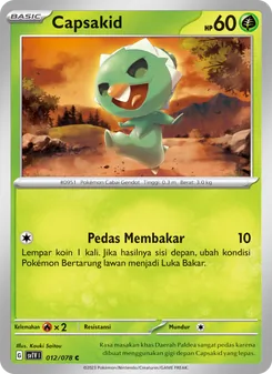 Capsakid, Violet ex No. 012 Normal
