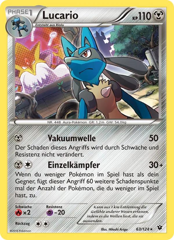 Lucario, Schicksalsschmiede Nº 63