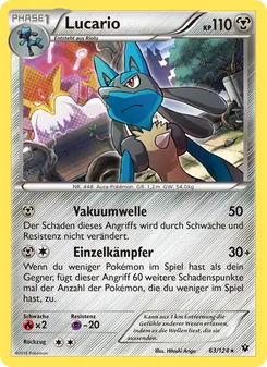Lucario, Schicksalsschmiede Nº 63 Normal