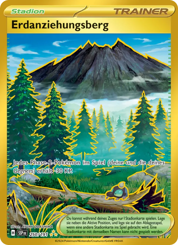 Erdanziehungsberg, Stürmische Funken No. 250