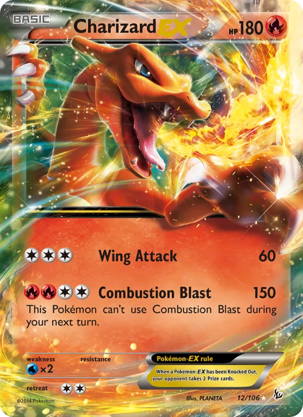 Charizard EX, Flashfire No. 12