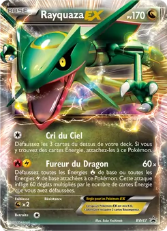 Rayquaza ex, Promo BW Nº BW47 Normal