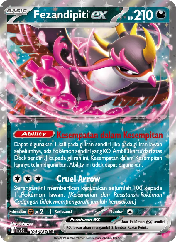 Fezandipiti ex, Festival Terastal ex No. 104