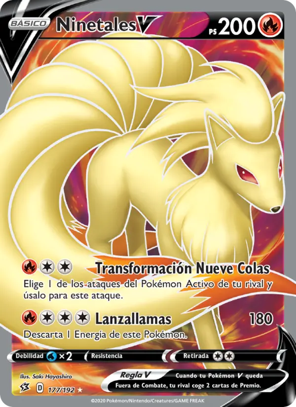 Ninetales V, Choque Rebelde No. 177