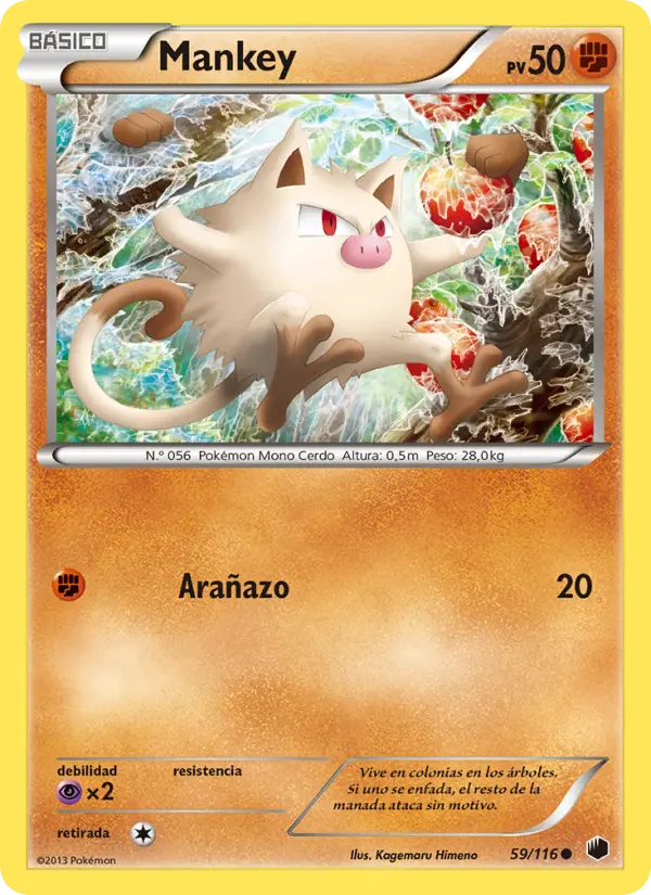 Mankey, Glaciación Plasma Nº 59