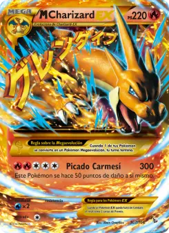 M-Charizard EX, Destellos de Fuego Nº 107 Normal