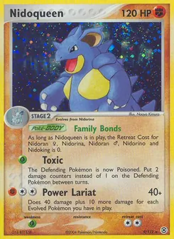 Nidoqueen, FireRed & LeafGreen No. 9