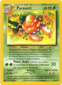 Parasect, Neo Revelation No. 35 Normal