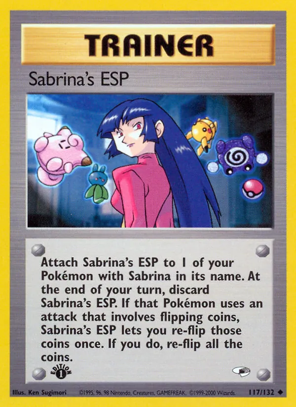 Sabrina's ESP, Gym Heroes No. 117