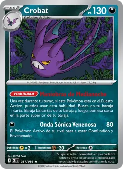 Crobat, Caos Creciente No. 051 Normal