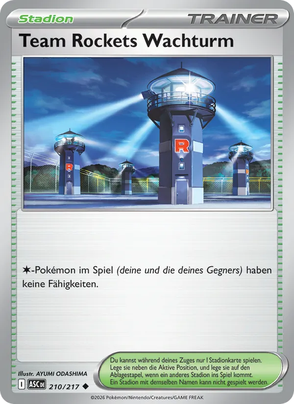 Team Rockets Wachturm, Erhabene Helden Nº 210
