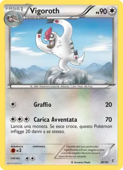 Vigoroth, XY trainer Kit (Bisharp) No. 28 Normal
