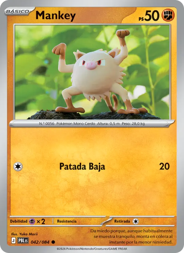 Mankey, Oscuridad Absoluta Nº 042