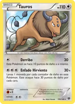 Tauros, XY No. 100 Normal