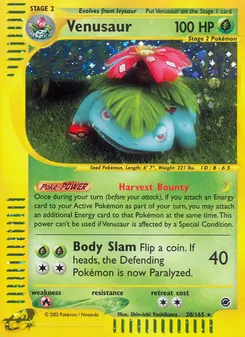 Venusaur, Expedition Base Set No. 30 Holo