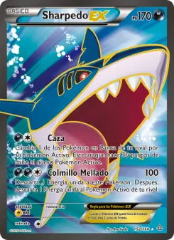 Sharpedo EX, Duelos Primigenios Nº 152 Normal