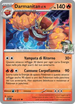 Darmanitan di N, Ascesa Eroica No. 033 Normal