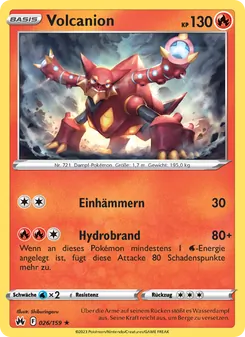 Volcanion, Zenit der Könige No. 026 Holo