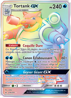 Tortank GX, Alliance Infaillible Nº 218 Normal