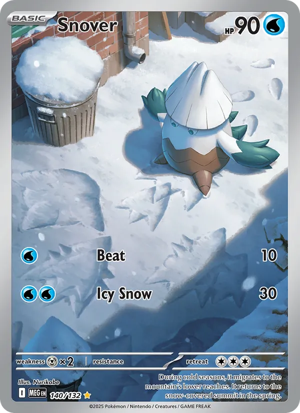 Snover, Mega Evolution No. 140