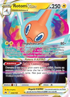Rotom V ASTRO, Zenit Regale No. 046 Holo