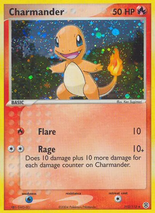 Charmander, FireRed & LeafGreen Nº 113