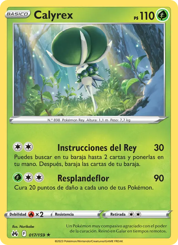 Calyrex, Cenit Supremo No. 017